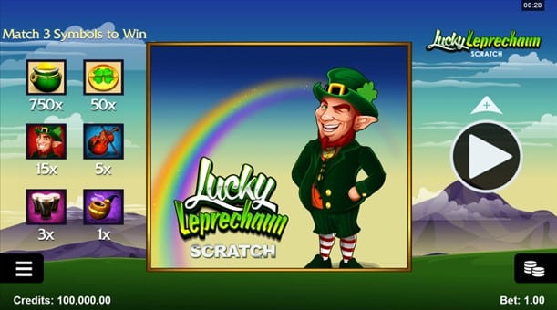 Lucky Leprechaun Scratch