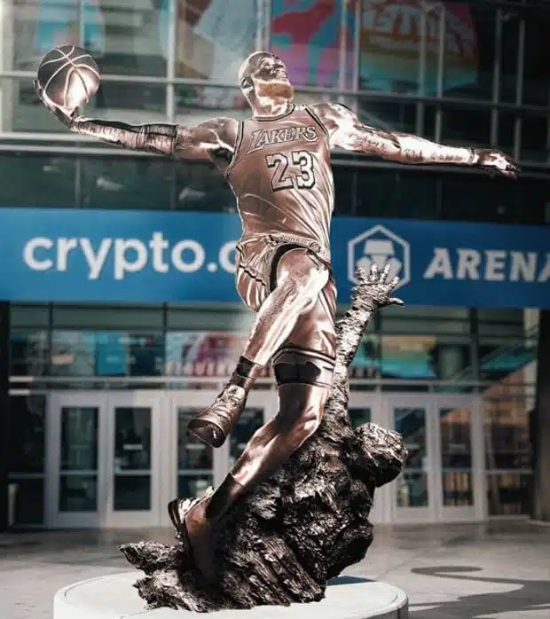 Los Angeles Lakers legend James Worthy says LeBron James deserves a statue in Los Angeles outside Crypto.com Arena