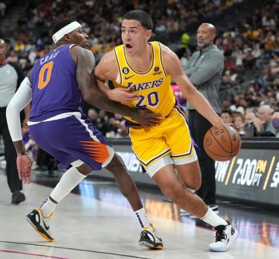 Los Angeles Lakers officially waive two-way forward Cole Swider