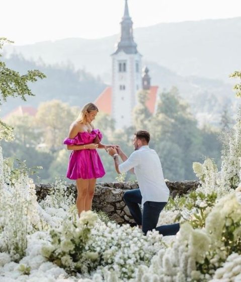 Dallas Mavericks Luka Doncic proposes to longtime girlfriend Anamaria Goltes