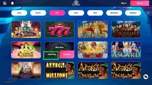 Select Las Atlantis free casino game