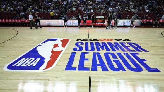 Summer League court 2023