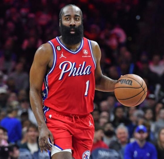 Philadelphia 76ers James Harden has played exactly 1,000 regular season NBA games