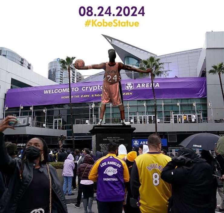 Kobe Bryant Statue To Be Unveiled By Lakers On August 8 2024 