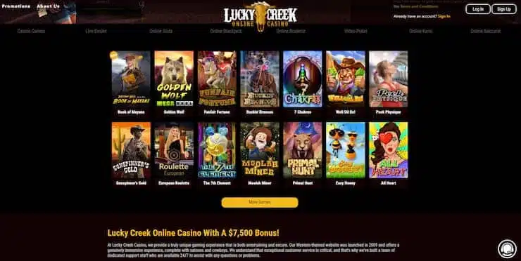 Lucky Creek Casino