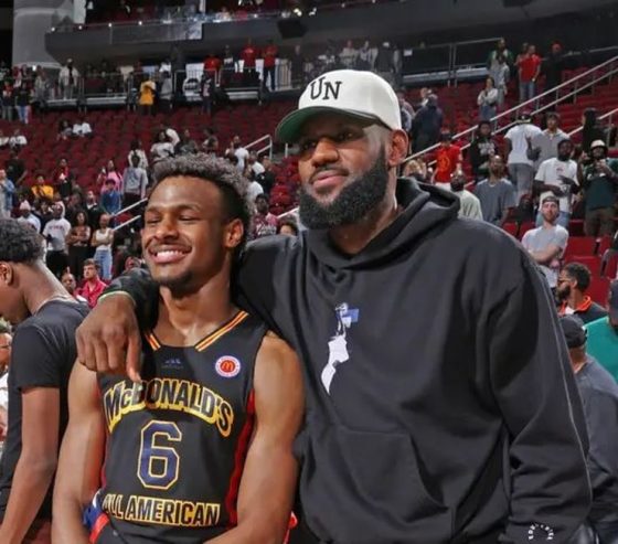 LeBron James says Bronny is just as athletic as him when he was 19 years old