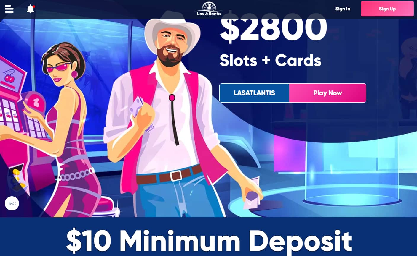 huge slots deposit