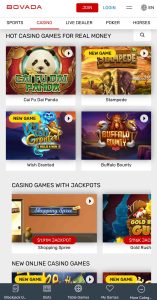 Bovada Android Casino Apps