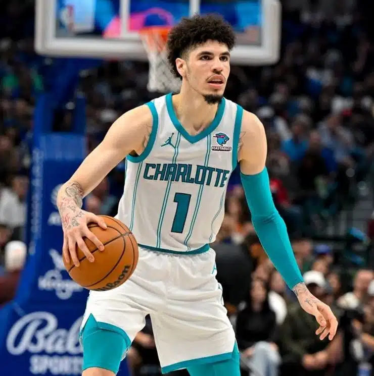 Charlotte Hornets LaMelo Ball becomes 8th NBA player with 10+ triple-doubles before age 23