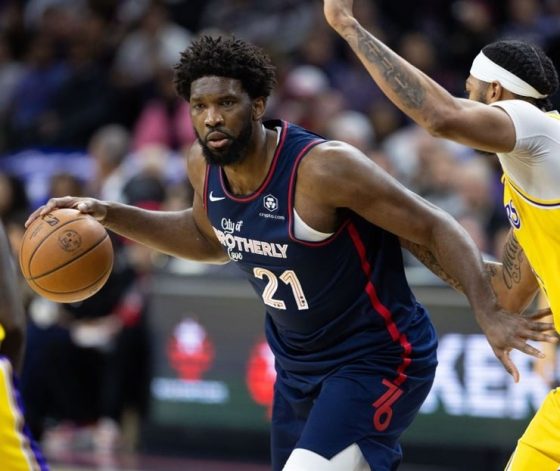 Philadelphia 76ers star Joel Embiid leads NBA in scoring with 32 points per game