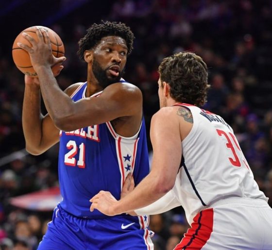 Philadelphia 76ers Joel Embiid has scored 30+ points in 8-straight games, 2nd-longest in NBA career