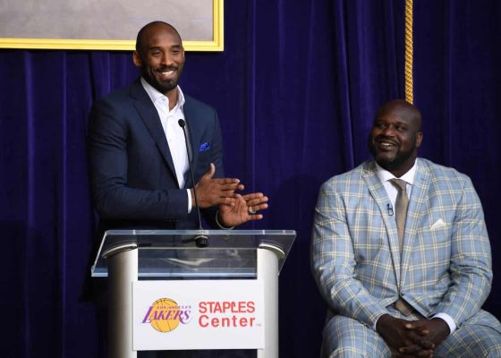 Kobe Bryant & Shaquille O'Neal.