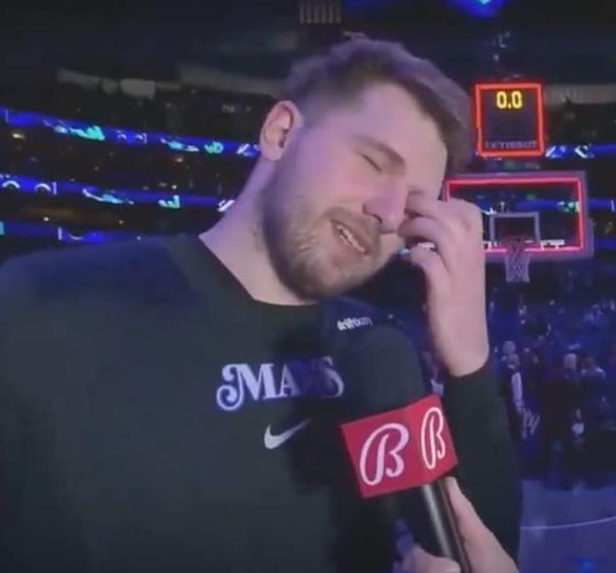 Dallas Mavericks Luka Doncic Drops Another F-Bomb In Postgame Interview After 40-Point Triple-Double