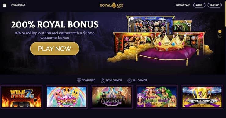 Royal Ace homepage - the best Inclave Casinos 