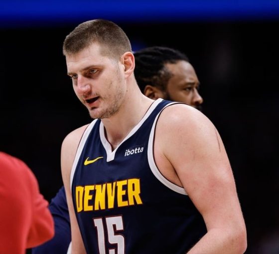 Denver Nuggets star Nikola Jokic (back) downgraded to questionable vs Thunder