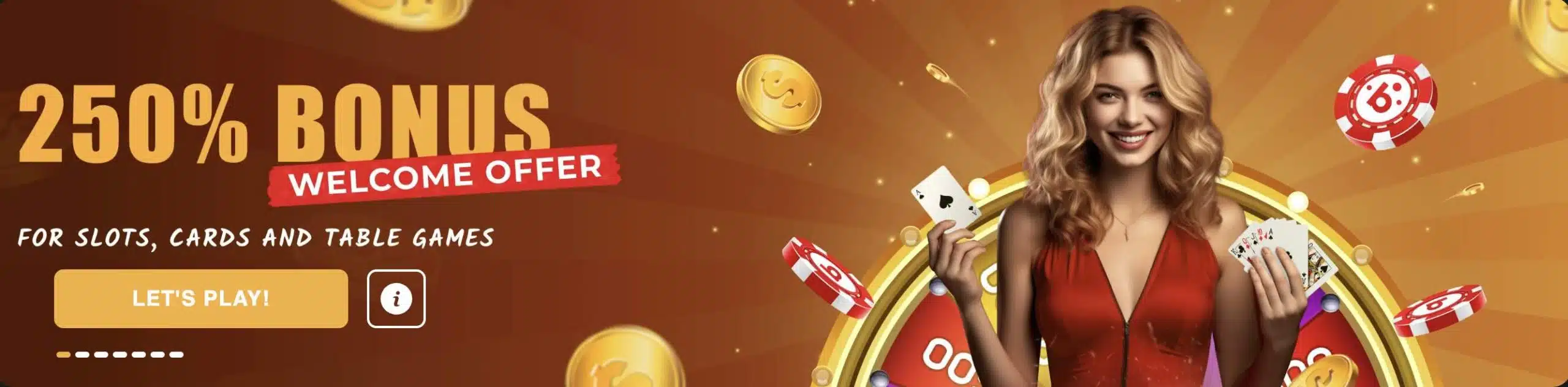 A screenshot of the banner ad for the BetWhale casino welcome bonus