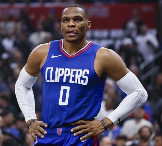 Los Angeles Clippers Russell Westbrook has the most offensive rebounds by a point guard in NBA history