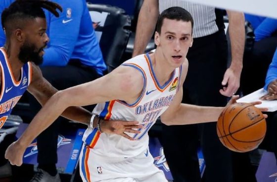 Oklahoma City Thunder waive forward Aleksej Pokusevski, their 2020 first-round draft pick