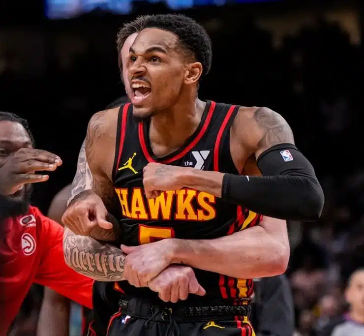 Atlanta Hawks Dejounte Murray Records Career-High 44 Points on 44 FG Attempts Against Boston Celtics