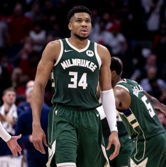 Milwaukee Bucks Giannis Antetokounmpo has the most games with 30+ points on 60% shooting in a season since 1982-83