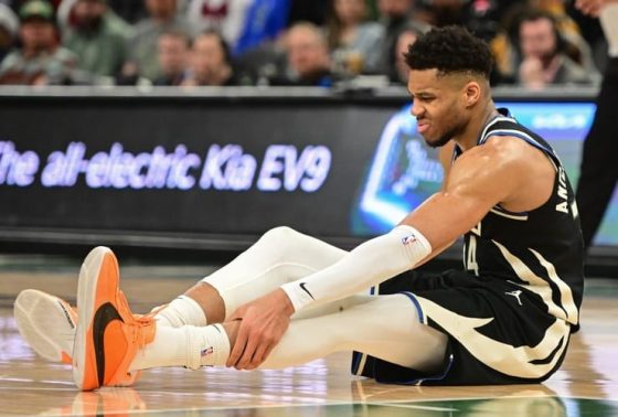 Milwaukee Bucks Giannis Antetokounmpo Avoids ACL Injury, Suffers Calf Strain