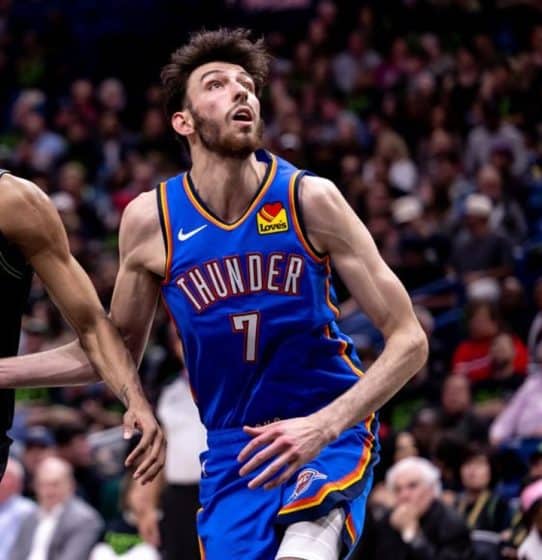 Thunder Chet Holmgren 4th NBA Player Under 24 to Average 15 PPG, 3 BPG in Playoffs Points