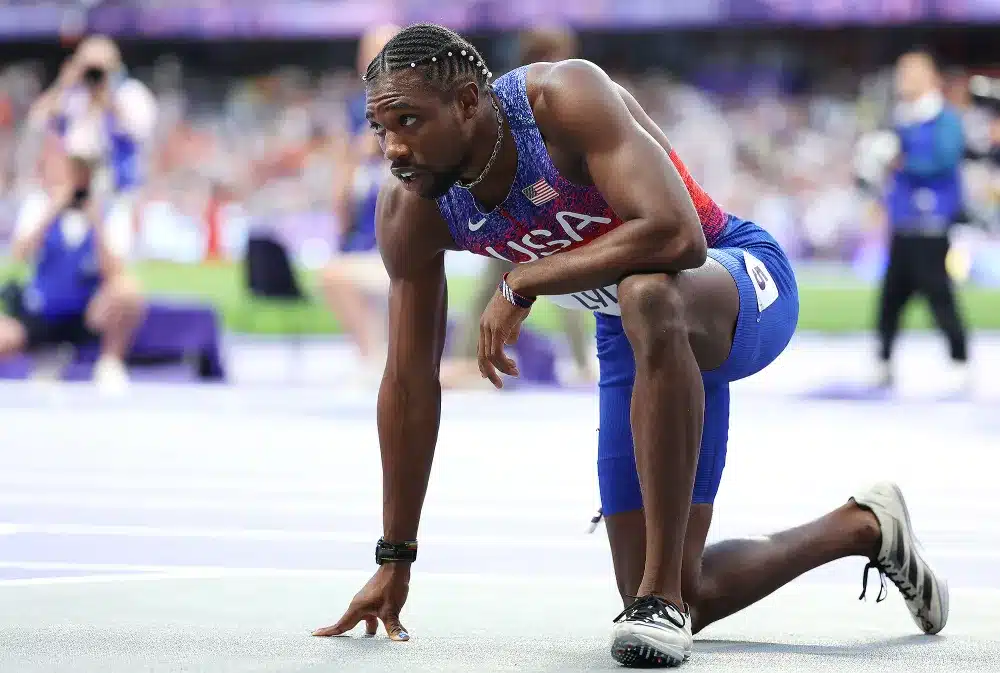 Noah Lyles previously rejected invite to an Anthony Edwards’ shoe event