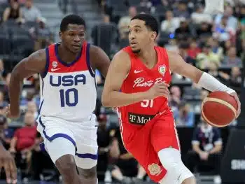 Team USA Routs Puerto Rico for Top Seed in Medal Round Olympic