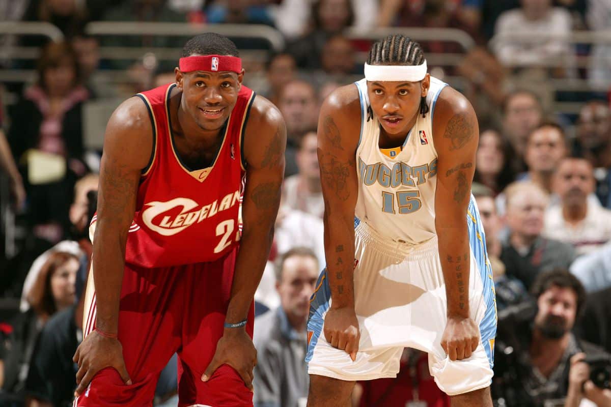 Carmelo Anthony snubbed LeBron James off his list of favorite teammates