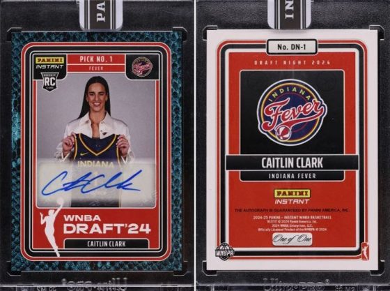 Indiana Fever Caitlin Clark WNBA Draft Card Sells For Record $84K