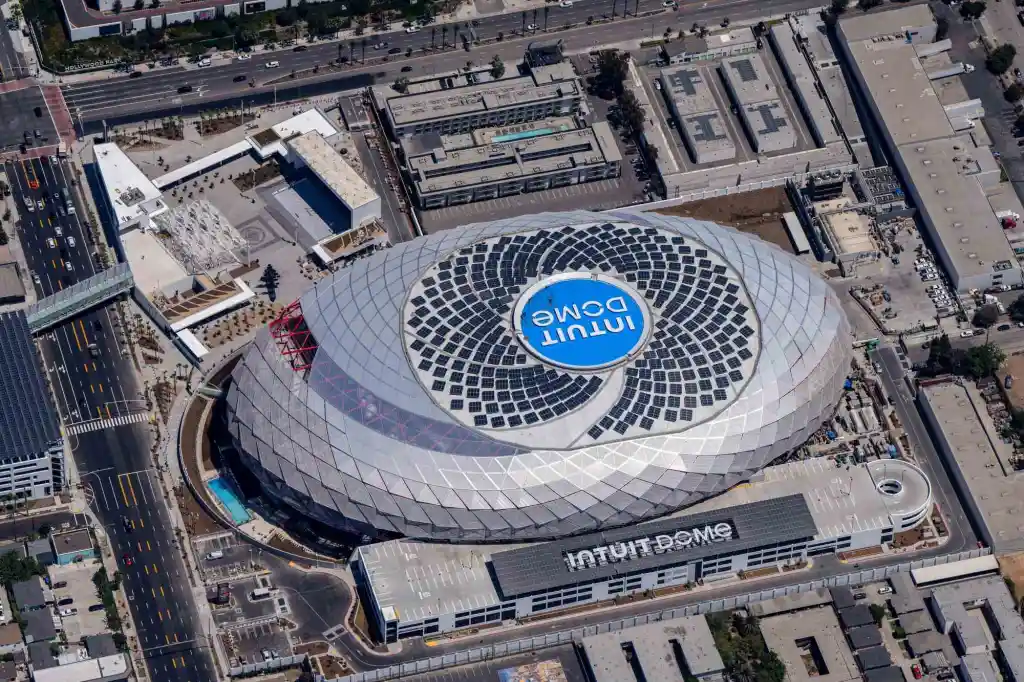 Adam Silver praises Clippers’ Intuit Dome as it prepares for its’ first NBA match