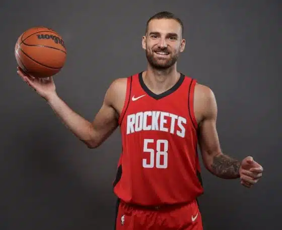 Houston Rockets Jack McVeigh Becomes First NBA Player to Wear No. 58 Jersey