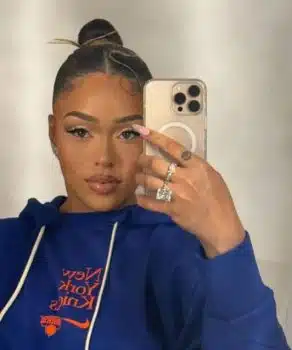 New York Knicks Karl-Anthony Towns' Girlfriend Jordyn Woods Sparks Engagement Buzz With Diamond Ring