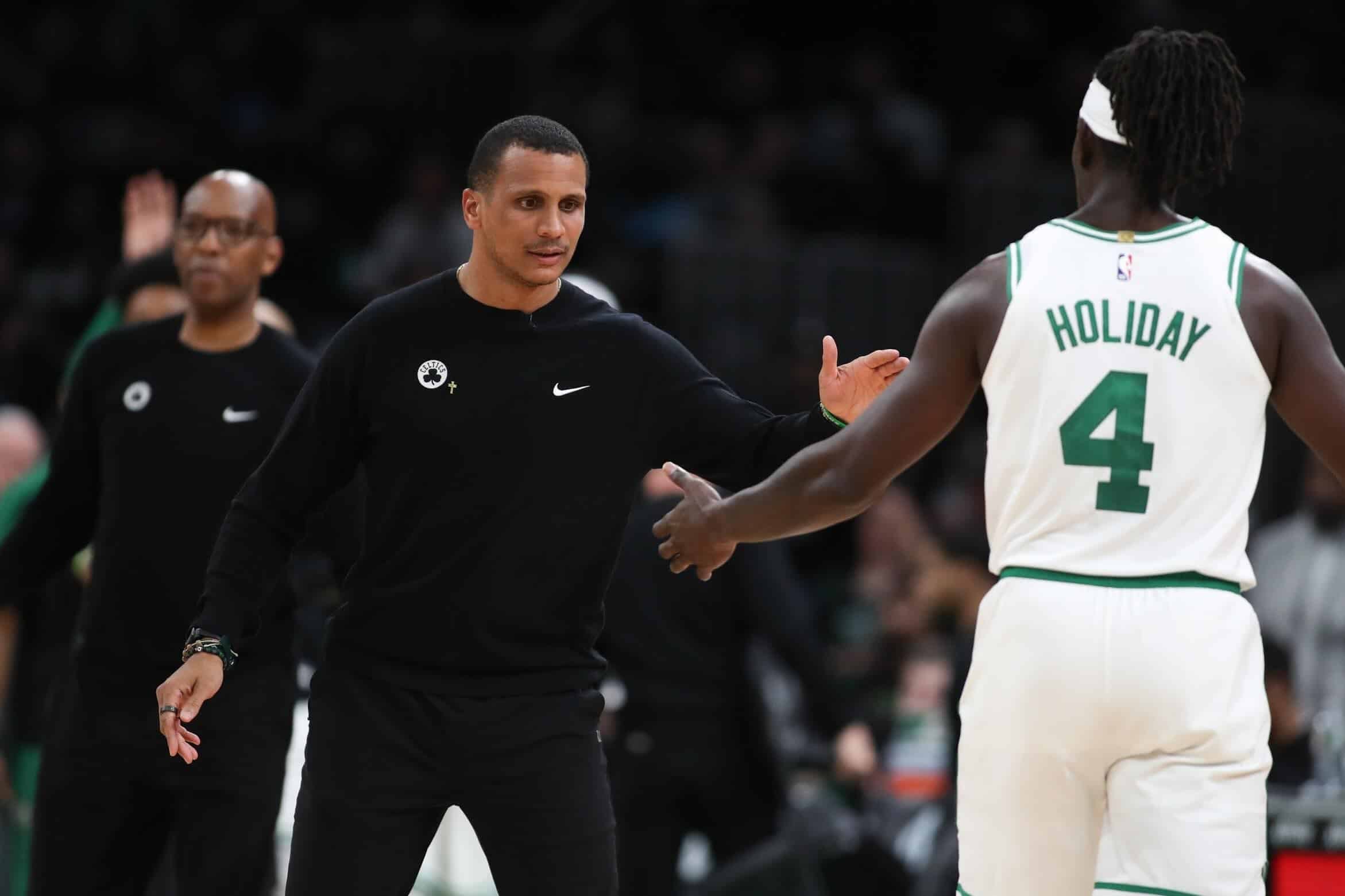 Celtics head coach Joe Mazzulla calls for fighting in NBA to return