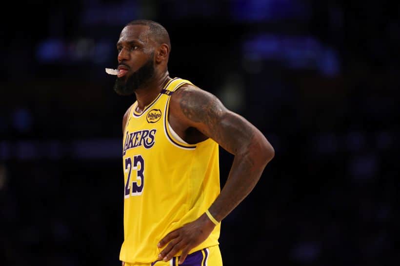 ESPN’s Shams Charania believes the 2025-26 season could be LeBron James’ last in the NBA