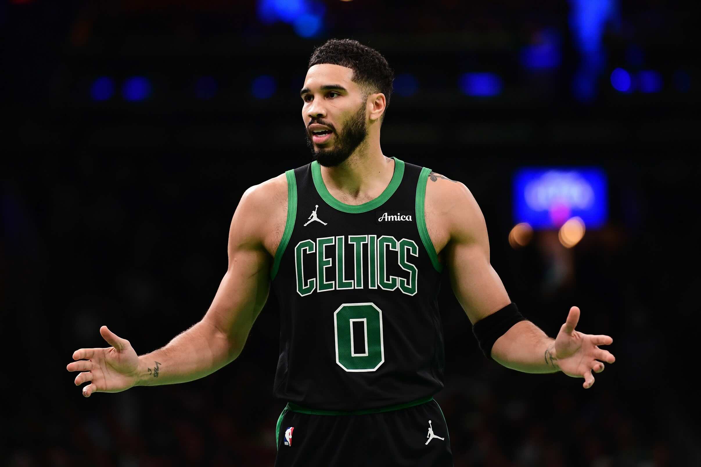 Jayson Tatum stakes MVP claim with 33/12/7 as Celtics hand Cavs first defeat