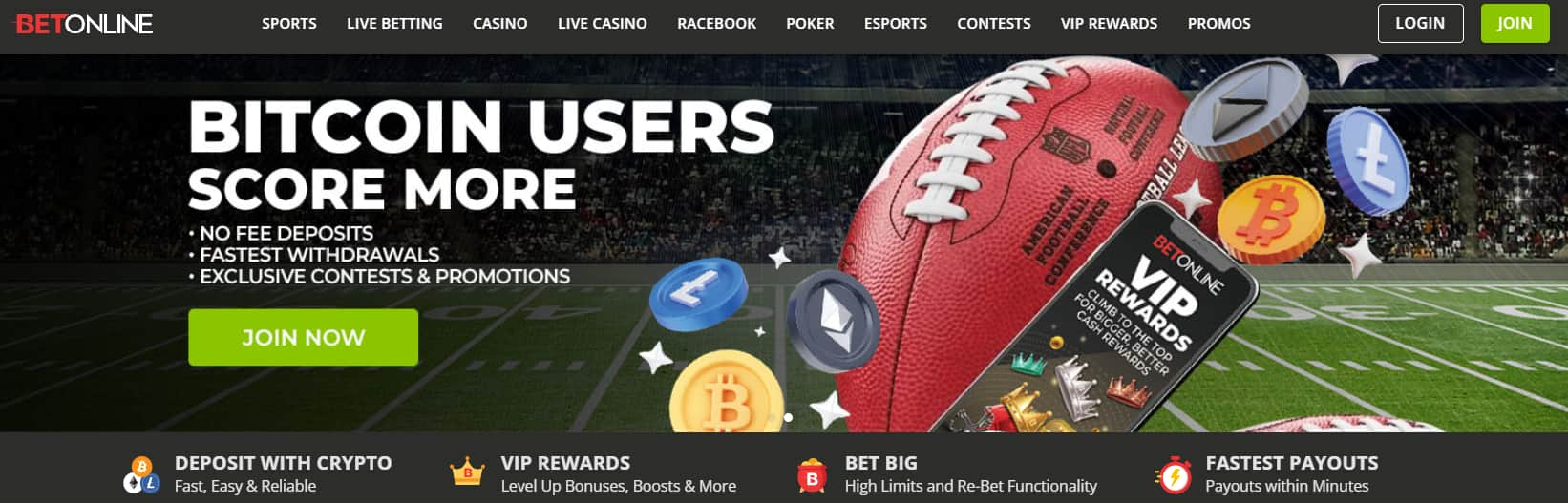 best offshore sportsbooks betonline bitcoin rewards