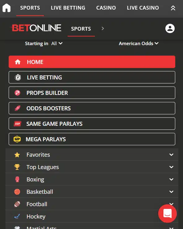 georgia sports betting betonline mobile app 