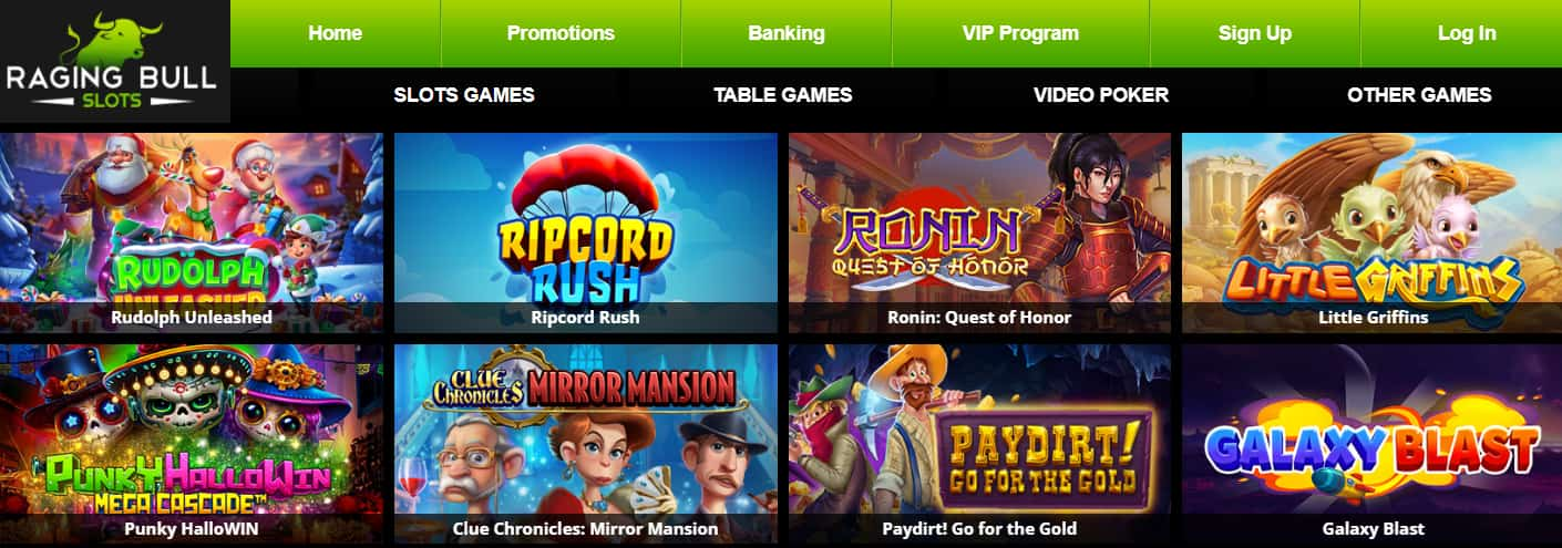 georgia online casinos raging bull games