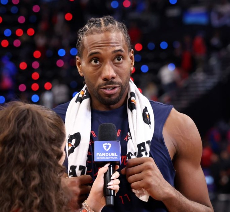 Kawhi Leonard Steps Away After Family Was Affected by Wildfires