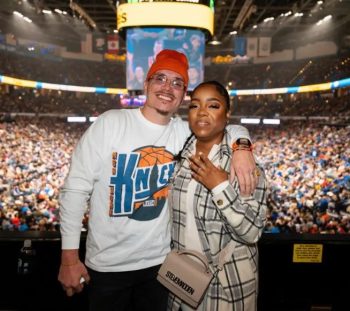 Knicks Fan Proposes to Girlfriend at Thunder Game in OKC Joseph DeSimone Erica Vann