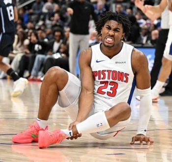 Detroit Pistons Jaden Ivey Out For The Season After Breaking Fibula in Left Leg