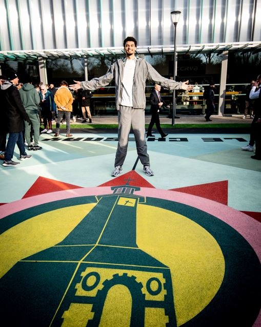 San Antonio Spurs Victor Wembanyama Unveils Pair of Courts in Hometown Le Chesnay, France