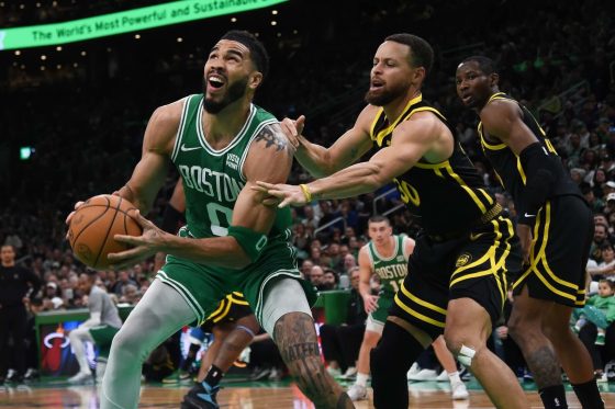 NBA: Golden State Warriors at Boston Celtics